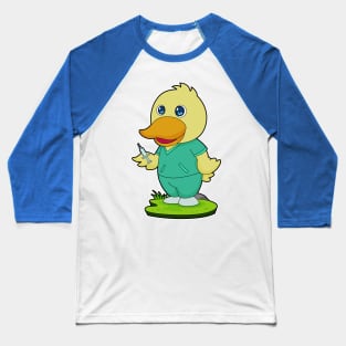 Duck Nurse Syringe Baseball T-Shirt